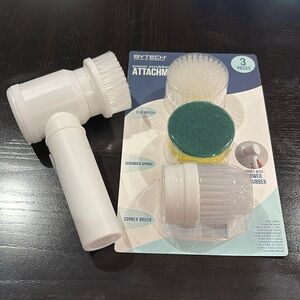 Power Scrubber with Attachments